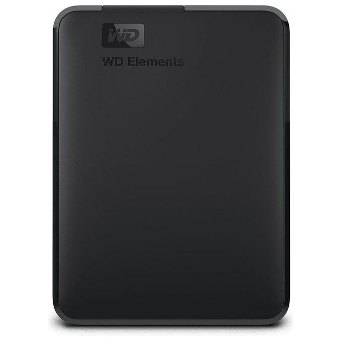 Western Digital Elements Disco Rigido Esterno 5TB 2.5'' USB 3.2 Nero