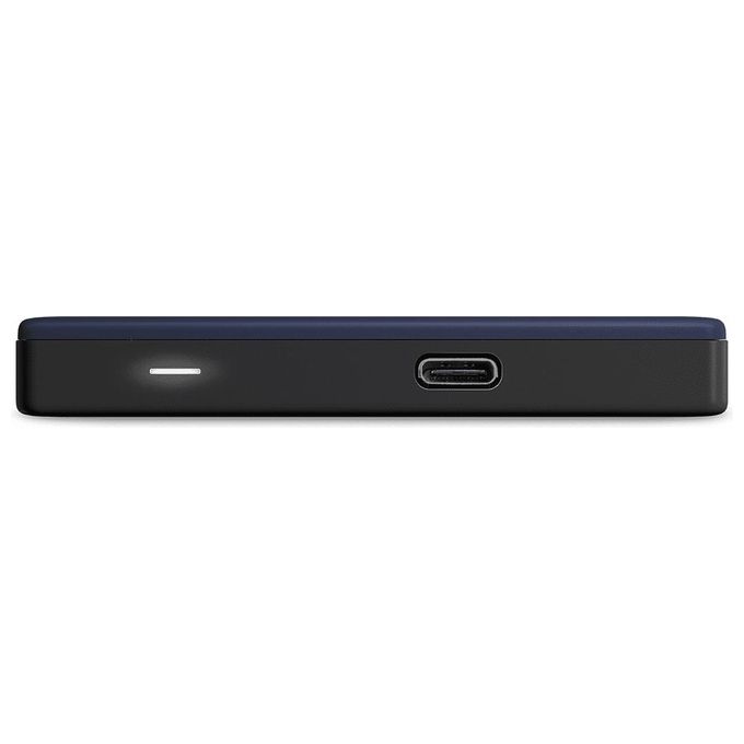 Western Digital WD My Passport Ultra WDBFTM0050BBL Hard Disk Crittografato 5Tb Esterno USB 3.1 256 bit AES Blu