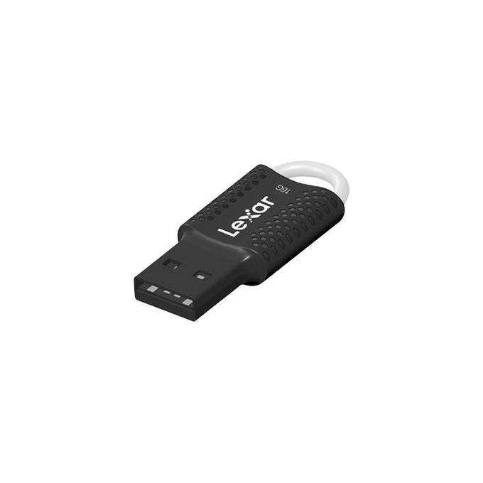 Lexar, Chiavetta USB, 16 GB, USB 2.0, JumpDrive V40, Nera