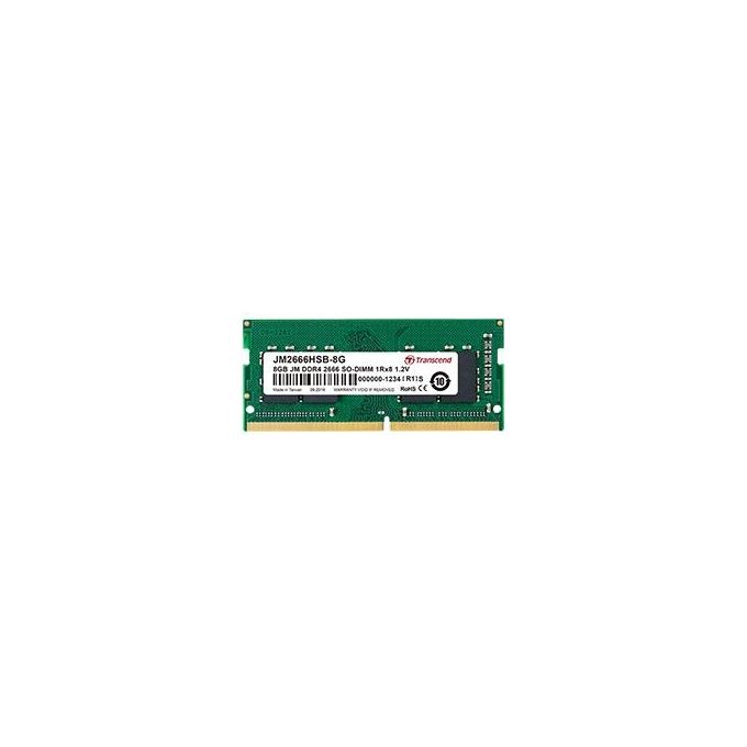 Transcend JM2666HSH-4G Memoria Ram 4Gb Jm Ddr4 2666mhz So-Dimm