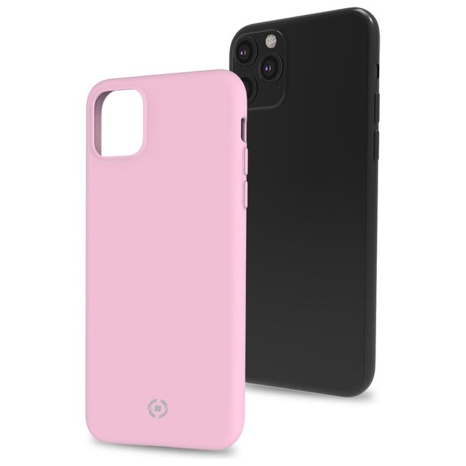 Celly Cover Feeling per iPhone 11 Pro Rosa