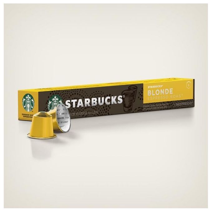 Starbucks Capsule Nespresso Blonde Espresso Roast