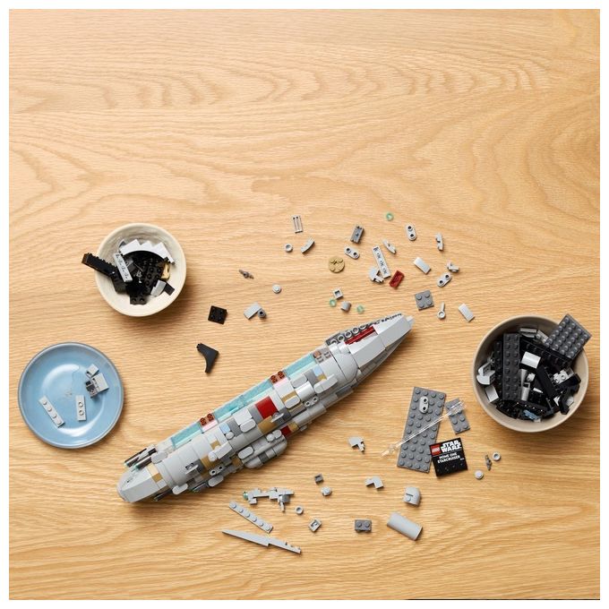 LEGO Star Wars 75405 - Home One Starcruiser, Set da Costruzione con Sala Comando, Hangar e Minifigure, Eta' 10+