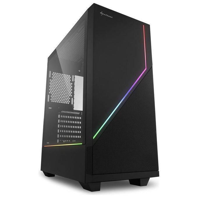 Sharkoon RGB FLOW Midi Tower Nero