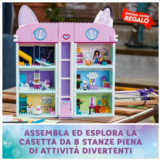 LEGO 10788 La Casa delle Bambole di Gabby, Casa Giocattolo a 4 Piani e 8 Stanze con i Personaggi di Gabby, Regalo Bambini 4+