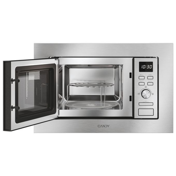 Candy CA20FMW7NG Forno a Microonde da incasso Wave 600 Inox Framed 13 programmi di cottura automatici 20 Litri 1000 W