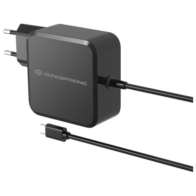 Conceptronic Caricabatterie per Dispositivi Mobili Universale Nero AC Interno 100W