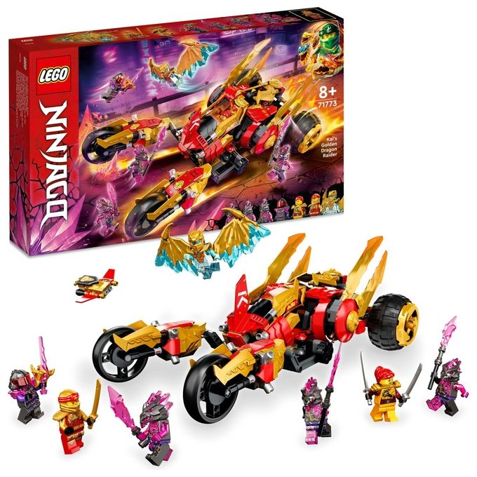 LEGO Ninjago Raider-drago d'oro di Kai