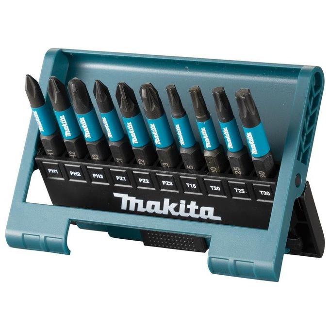 Makita E-12011 Set di 10 Punte Impact Black