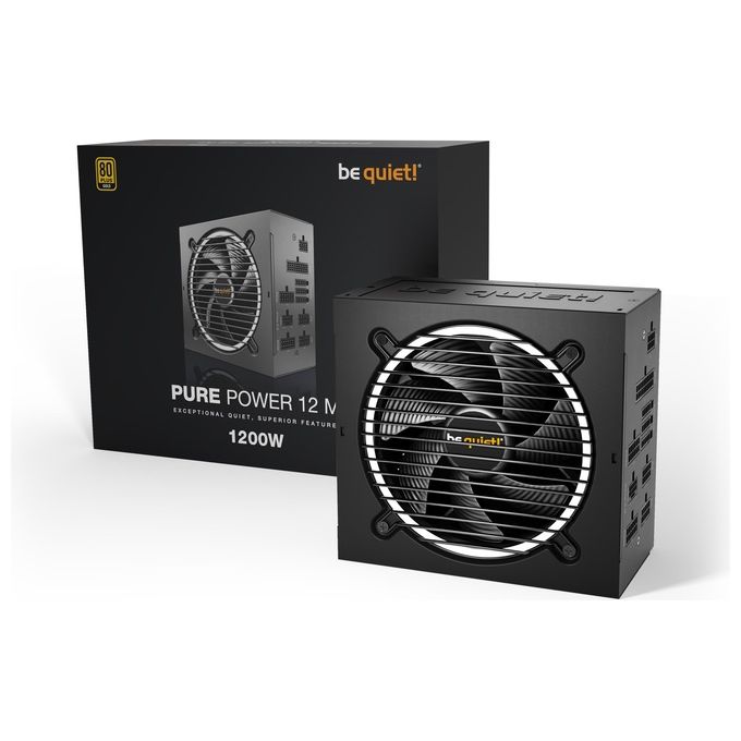 Be Quiet! PURE POWER 12 M - 1200W Alimentatore per Computer 204 pin ATX ATX Nero