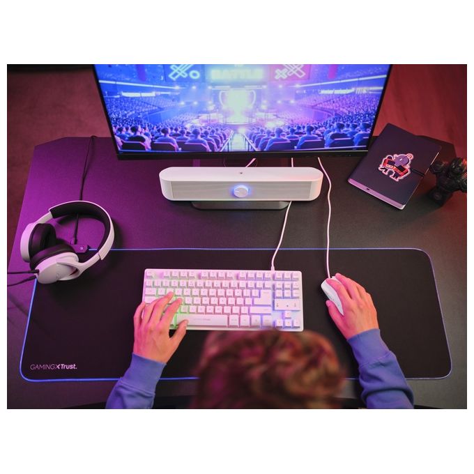 Trust Gaming GXT 619W Thorne Soundbar PC Illuminata RGB