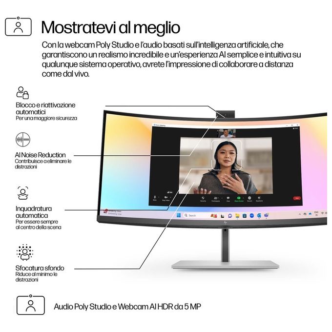HP S7 PRO 734PM WQHD Conference Monitor