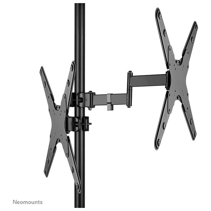Neomounts FL40-450BL14 Supporto Palo Ø28-50mm per Schermi 32-55'' Nero