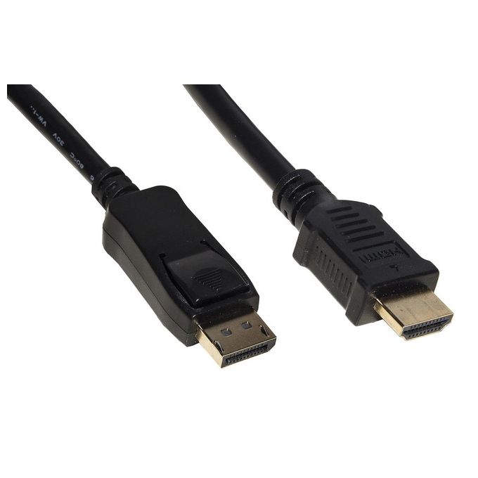 Link Cavo Adattatore Displayport Connettori Dp 1.2-Hdmi 1.4 4K Kx2k 30hz