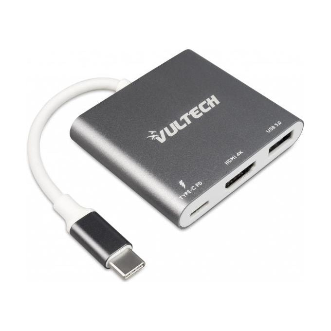 Vultech Adattatore Usb Type-C 1 Hdmi 1 Usb 3.0