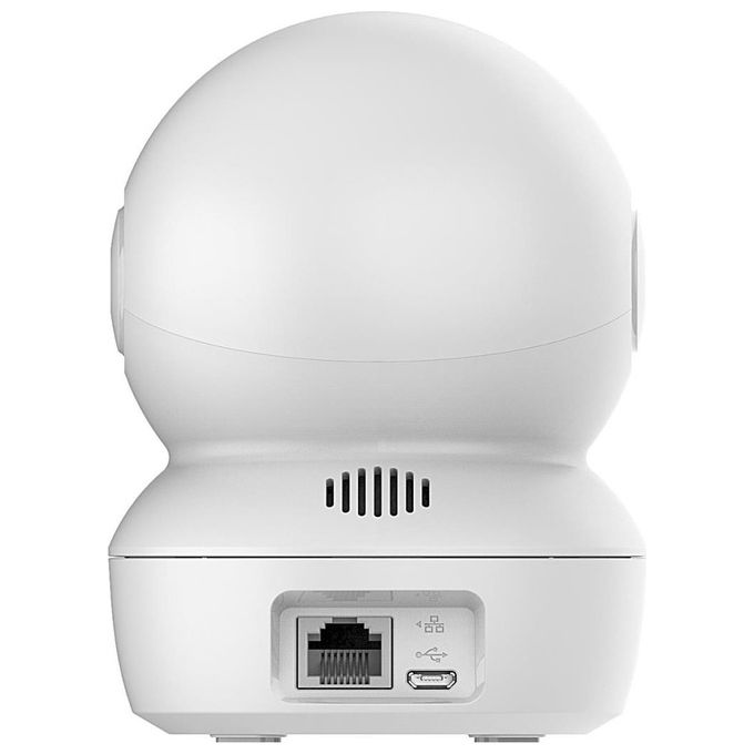 Ezviz C6N Telecamera Wi-Fi Interno Fullhd Motorizzata a 360°, Videocamera Sorveglianza Interno Wi-Fi per Animali e Bambini con Visione Notturna, Tracciamento del Movimento e Audio Bi-direzionale