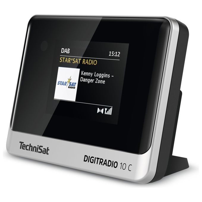 Technisat DigitRadio 10 C Radio Digitale Personale Analogico Nero-Argento