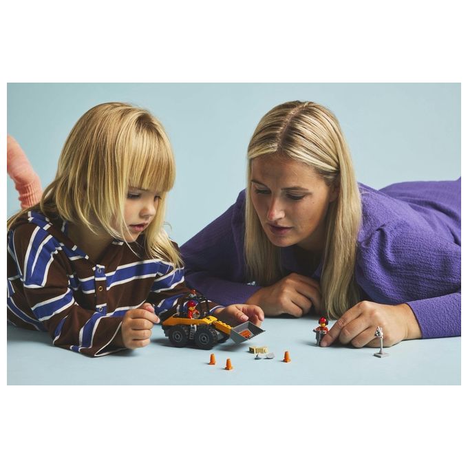 LEGO Veicolo Pala Gommata Gialla Set 60450 per Bambini Linea City Great Vehicles