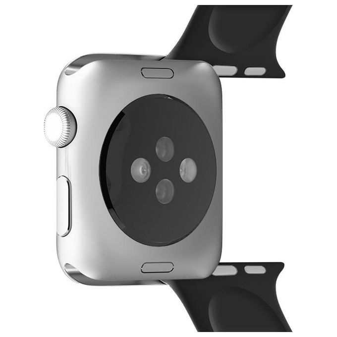 Puro Icon Cinturino in Silicone per Apple Watch 42-44-45-49mm Nero