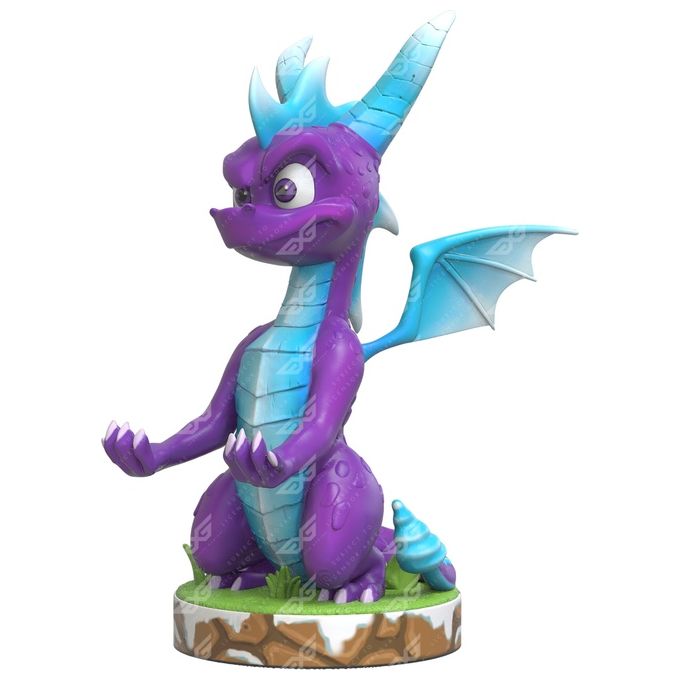 Exquisite Gaming Cable Guys Stand Spyro Ice Version