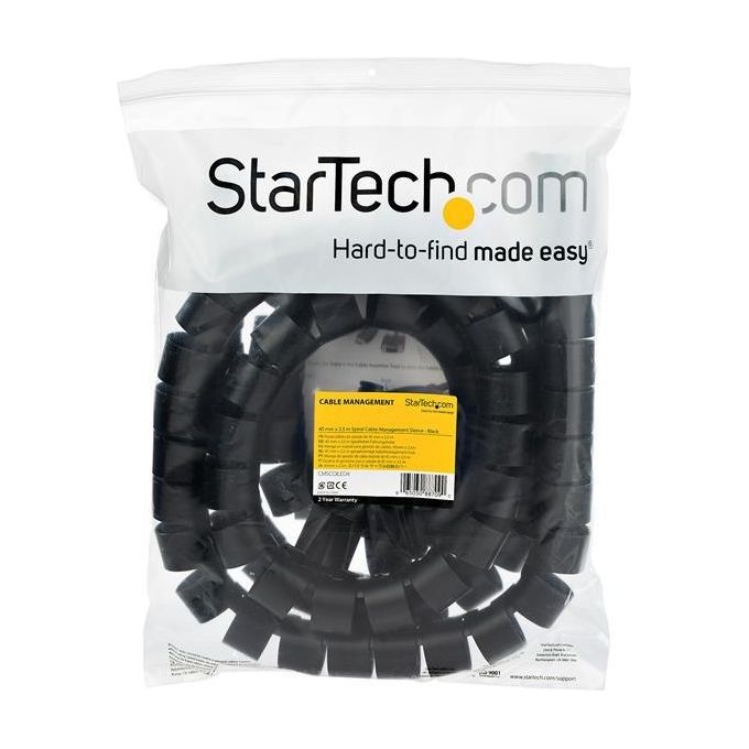 StarTech.com Guaina di Gestione Cavi da 2.5mt