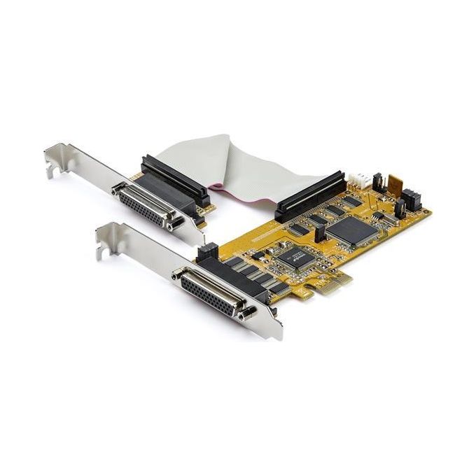 Startech Scheda Pcie Express Seriale A 8 Porte con 16550 Uart