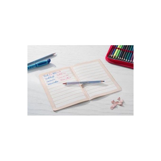 Faber Castell Confezione 12 Matite Jumbogrip Bicolore