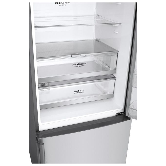 LG GBB567PZCMB Frigorifero Combinato Total No Frost 462 Litri 70cm Classe Energetica E Door and Linear Cooling Wi-Fi Acciaio Inox
