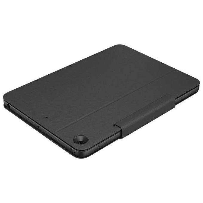 Logitech Rugged Folio Custodia Tastiera e Carta Apple Smart Connector QWERTY Spagnola per Apple 10.2'' iPad