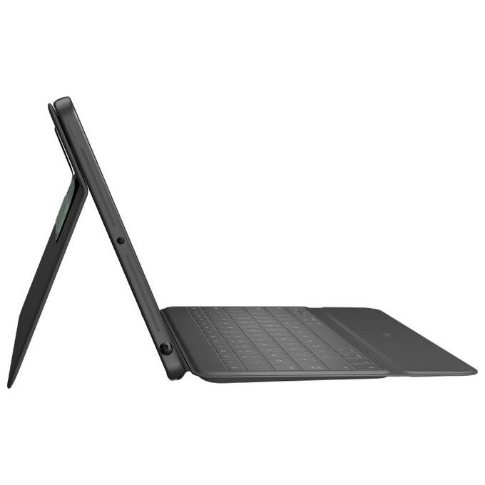Logitech Rugged Folio Custodia Tastiera e Carta Apple Smart Connector QWERTY Spagnola per Apple 10.2'' iPad