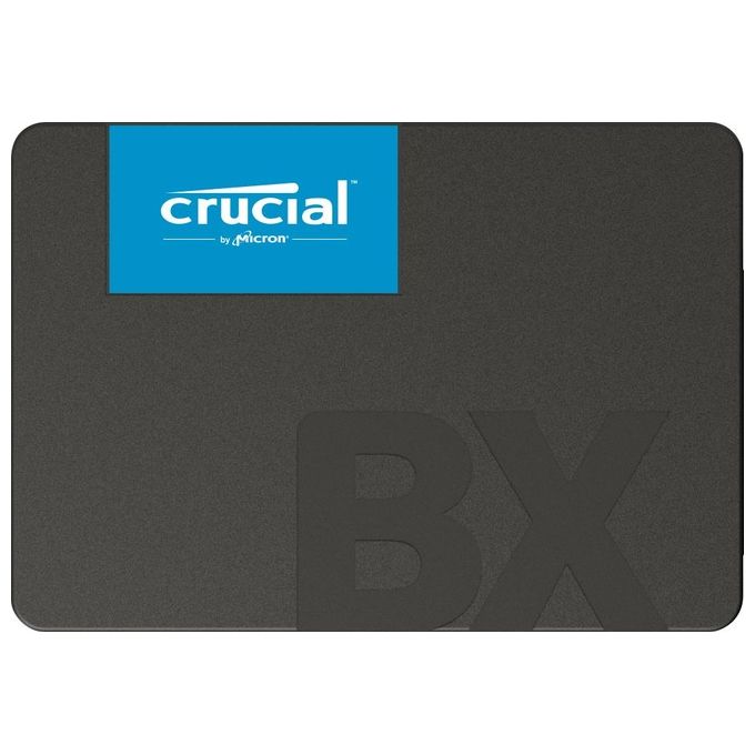 Crucial CT2000BX500SSD1 BX500 SSD Interno 2 TB 2.5'' SATA III 3D NAND 540 MB-s lettura 500 MB-s scrittura