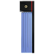 Abus Lucchetto pieghevole antifurto bicicletta con suppprto SH 80 cm Bordo uGrip 5700-80 BU SH Blu