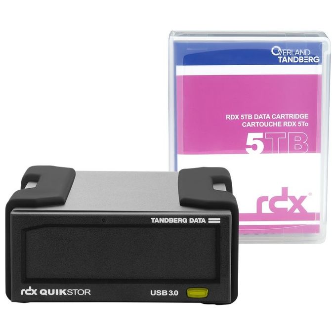 Tandberg Rdx External 5Tb Usb 3+