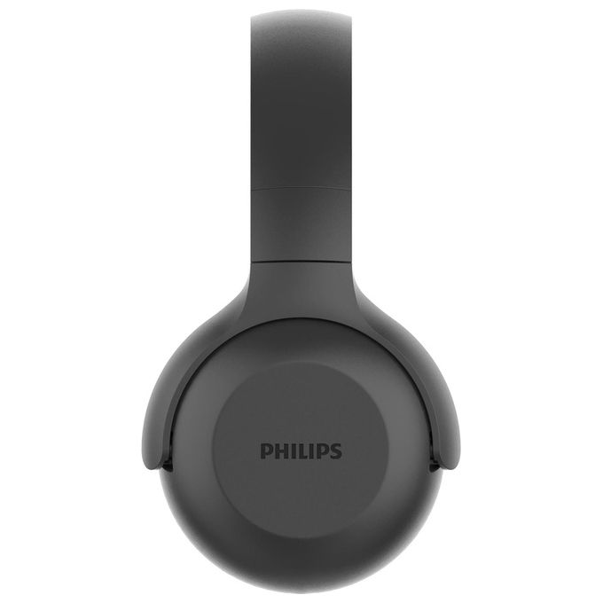 Philips TAUH202BK Cuffie UH202BK-00 Bluetooth On Ears, Senza Fili, Batteria 15 ore, Cuscinetti Auricolari Morbidi, Microfono, Pieghevole, Nero