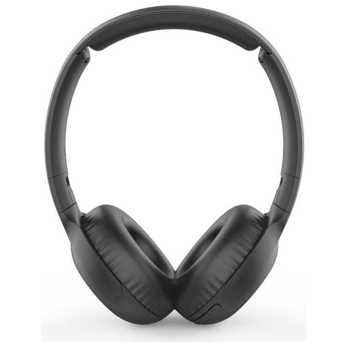 Philips TAUH202BK Cuffie UH202BK-00 Bluetooth On Ears, Senza Fili, Batteria 15 ore, Cuscinetti Auricolari Morbidi, Microfono, Pieghevole, Nero