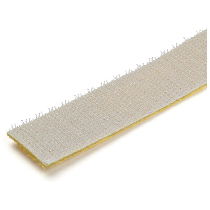 Startech HKLP25YW Rotolo di Nastro con Chiusura a Strappo da 7,6mt Giallo