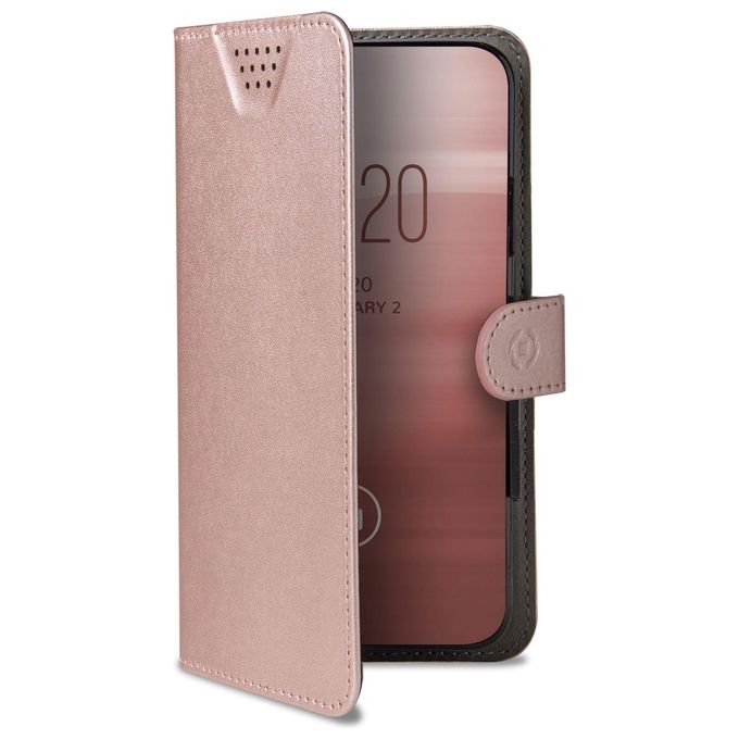 Celly Wally One XXL Cover per Cellulari 5''-5.5'' Rosa