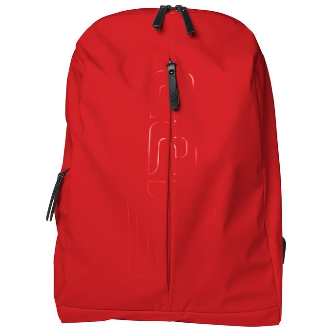 Celly Funky Backpack Zaino in Tessuto Rosso