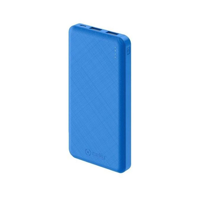 Celly PowerBank Energy 10000mAh Blu - Yeppon