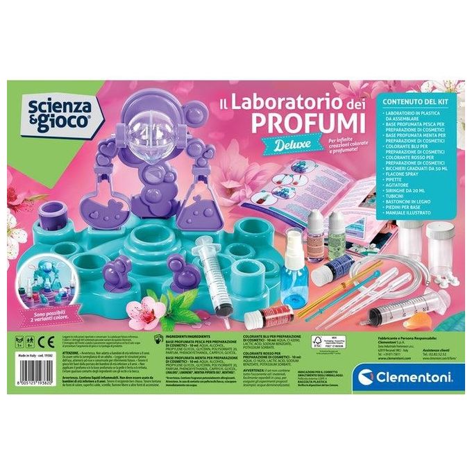 Clementoni Gioco Creativo Scienza e Gioco Laboratorio dei Profumi Deluxe