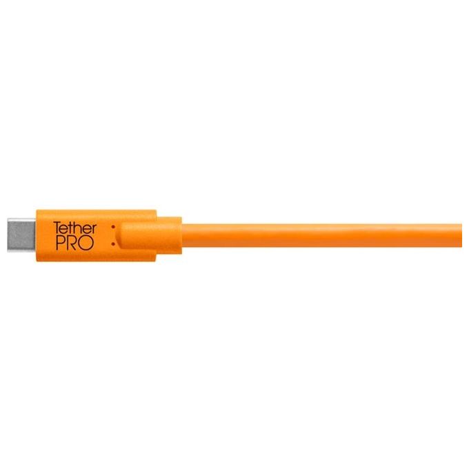 Tether Tools USB-C a USB-C 4.60mt Arancio