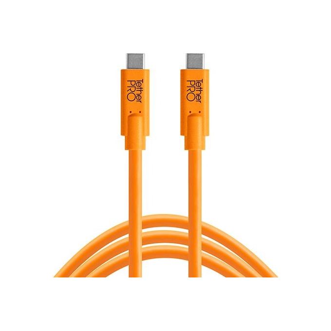 Tether Tools USB-C a USB-C 4.60mt Arancio