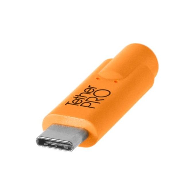 Tether Tools USB-C zu 2.0 Micro- B 5-Pin 4.60mt Arancio