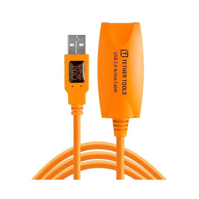 Tether Tools TetherPro USB 2.0 Active Extension 5mt Arancio