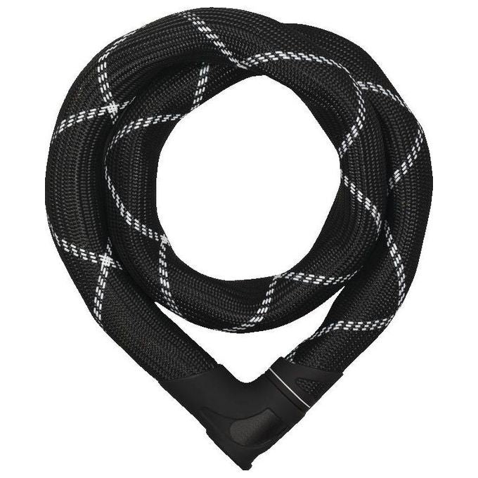 Abus Catena antifurto bicicletta con combinazione 140 cm Iven Steel-O-Chain 8210-140 Nero