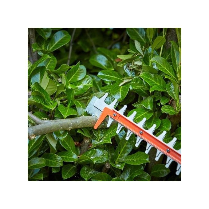 Black and Decker BEHTS551 Tagliasiepi Elettrico Lama 60 cm 650W Impugnatura Rotante 5 Posizioni colore Nero Arancione
