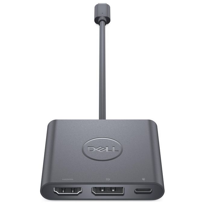 Dell DBQAUANBC070 Hub di Interfaccia Usb 3.2 Gen 1 Type-c Nero