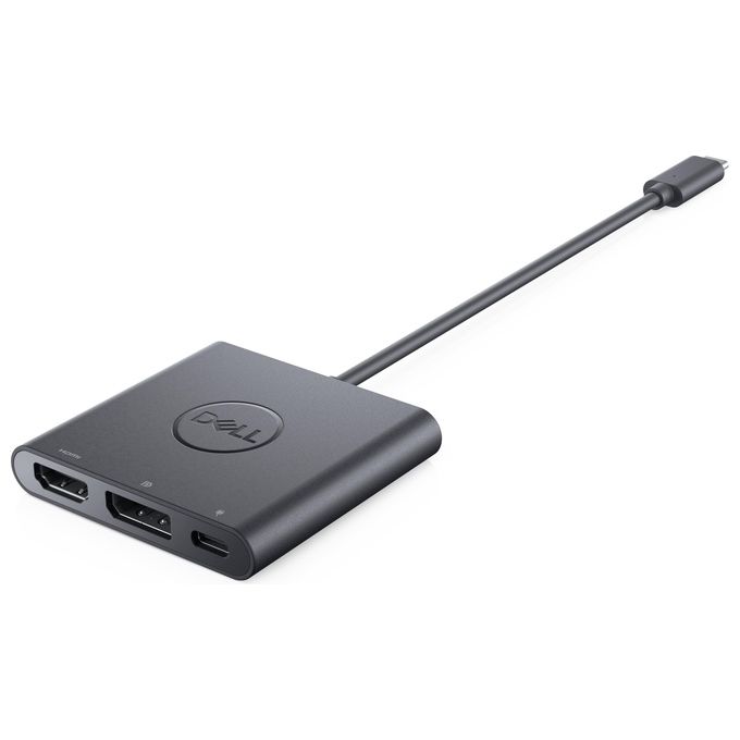Dell DBQAUANBC070 Hub di Interfaccia Usb 3.2 Gen 1 Type-c Nero
