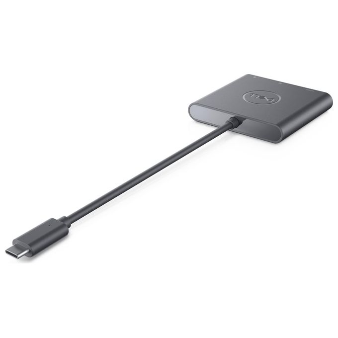 Dell DBQAUANBC070 Hub di Interfaccia Usb 3.2 Gen 1 Type-c Nero