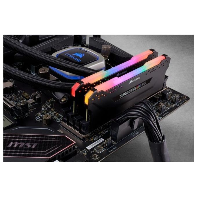 Corsair Vengeance RGB Pro Series Memoria Ram 32Gb 2x 16Gb DDR4 3200MHz CL16